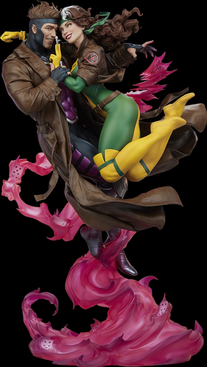 Pre-Order Sideshow Marvel Rogue & Gambit Statue